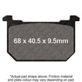 EBC 81-82 Kawasaki KZ 305 CSR Front Left/Right FA-SFA-X Brake Pads