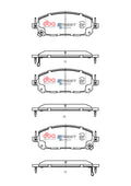 DBA 22-24 Nissan Pathfinder Exc Hybrid Street Ceramic Front Brake Pads