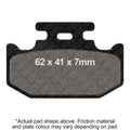 EBC 14-16 Yamaha YXM 700 Viking (w/Parking Brake) Front Left FA-SFA-X Brake Pads