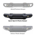 Baja Designs 2018 Wrangler JL Squadron Sport Series Fog Pocket Kit