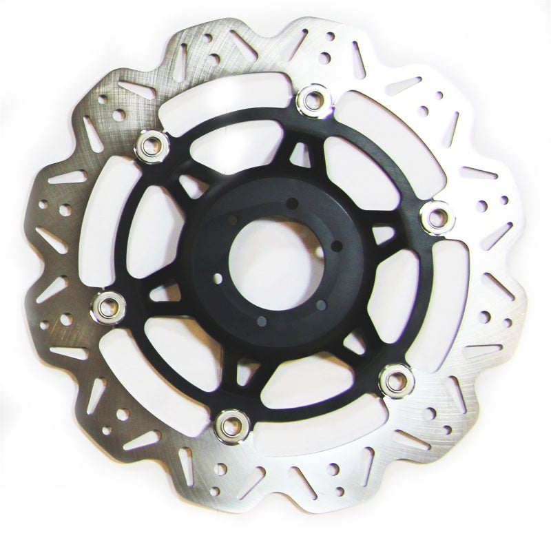 EBC 97-98 Honda CBR 1100 XX Blackbird Front Left/Right Vee Floating Black Rotor