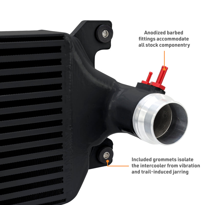 Mishimoto 24+ Tacoma Performance Intercooler Kit - BK Cooler - BK Pipes