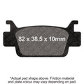 EBC 05-11 Honda TRX 500 Fourtrax Foreman Front Left/Right R Series Sintered Brake Pads