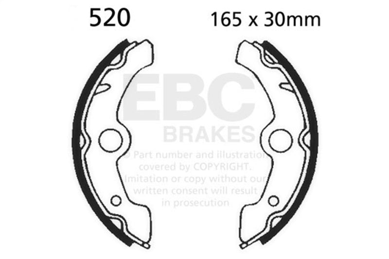 EBC 87-88 Yamaha YFM 350 Big Bear Front Left/Right FA-SFA-X Brake Pads