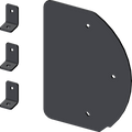 KFI Pro-S Side Shield-Box End