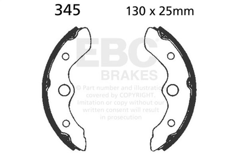 EBC 86-88 Honda TRX 200 SX Fourtrax Front Left/Right FA-SFA-X Brake Pads