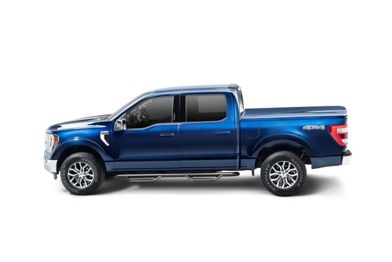 N-Fab Podium LG 15-17 Ford F-150 SuperCrew - Tex. Black - 3in