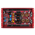 DS18 1-Channel Amp 9200 Burst/0.5ohm 5000/1ohm 3500/2ohm 2200/4ohm Watts RMS w/ Voltmeter Red