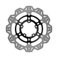 EBC 11-14 Triumph Hinckley Tiger 800 /Cast Wheels Front Left/Right Vee Floating Black Rotor