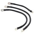 All Balls Racing 94-98 Harley-Davidson FLHR Road King Battery Cable Kit Black