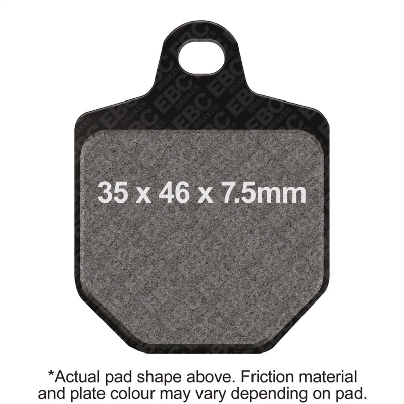 EBC 10-11 Husaberg FS 570 Supermoto Front Left FA-SFA-X Brake Pads