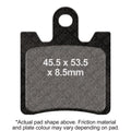 EBC 06-12 Yamaha FJR 1300 (Manual Gear Shift Model) Front Left/Right Sintered HH Brake Pads