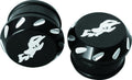 DragonFire Racing Billet Tube Endcap 1.5 in . - Black Anodized