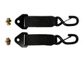 SpeedStrap 2in x 10in S-Hook Adapters for Retractable Tie-Down Straps (2 Pack)