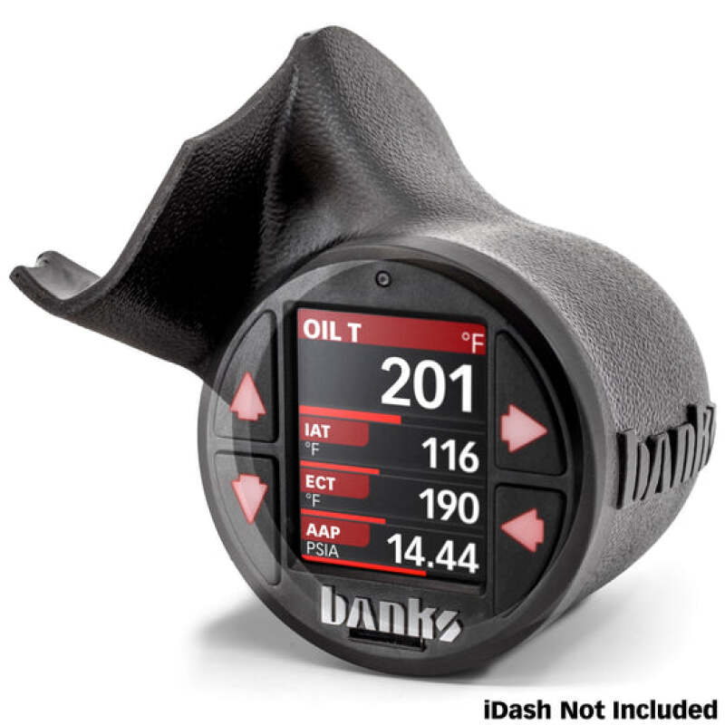 Banks Power 22-24 Toyota Tundra Gauge Pod Kit - Single Gauge