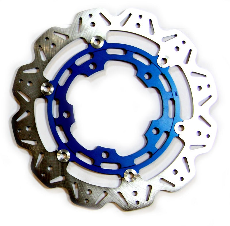 EBC 07-09 Suzuki DL 650 V-Strom Front Left/Right Vee Floating Blue Rotor