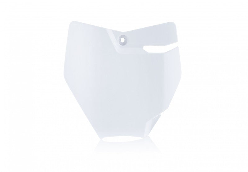 Acerbis 16-23 KTM SX65/ 21-23 GasGas MC65 Front Number Plate - 20 White