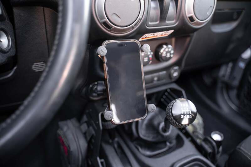 DV8 07-18 Jeep Wrangler JK Center Console Molle Panels & Device Bridge