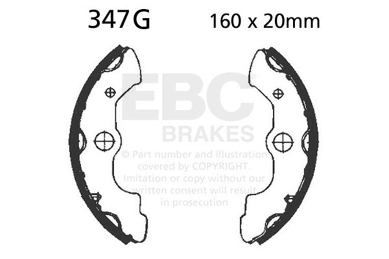 EBC 88-00 Honda TRX 300 Fourtrax 4WD Front Left/Right Sintered HH Brake Pads