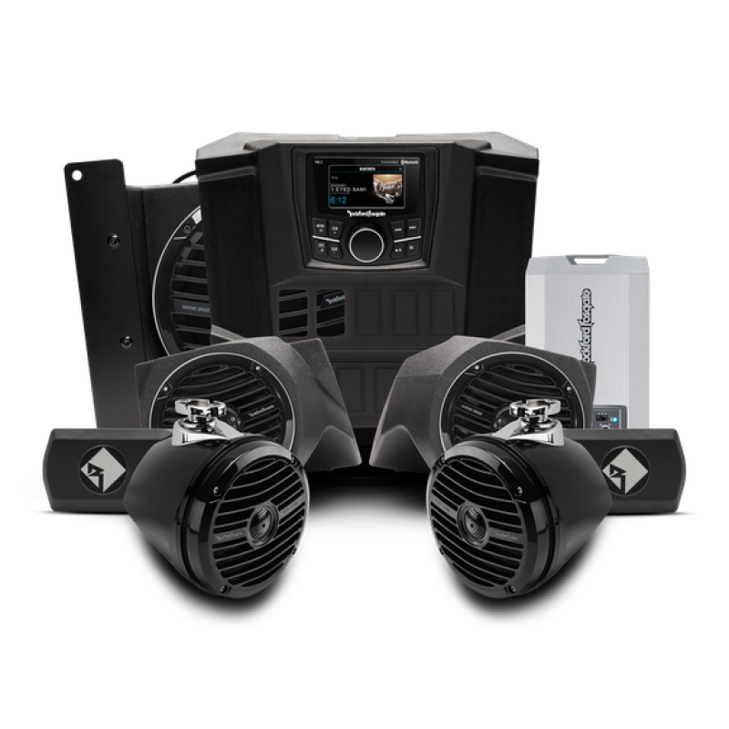 Rockford Fosgate 15-17 Polaris Ranger Crew 400 Watt Stereo Kit