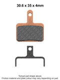 EBC 19-20 Piaggio WI-Bike Active Electric Front Left Sintered HH Brake Pads