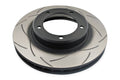 DBA 98-06 Toyota 70 Landcruiser (Reverse Mount) 4X4 Survival T2 Slotted Front Brake Rotor