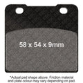 EBC 86-87 Suzuki VS 700 Front Left/Right FA-SFA-X Brake Pads