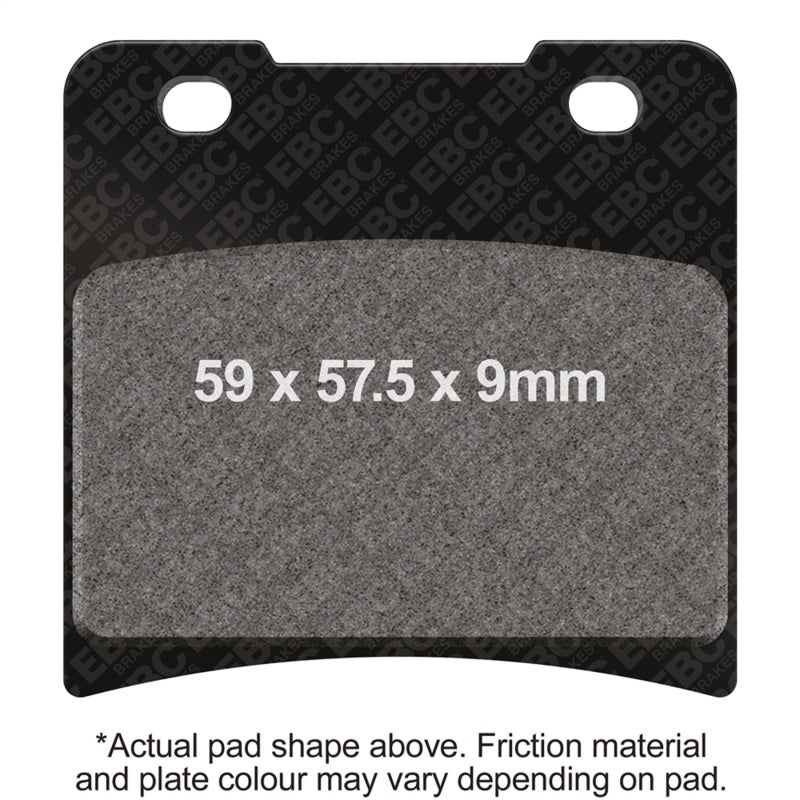 EBC 1986 Suzuki GV 1400 Cavalcade (From Frame No. 103765) Rear Left Sintered R/HH Brake Pads