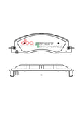 DBA 2019+ RAM 2500/3500 (DJ) 6.7L 4WD SP Performance Front Brake Pads