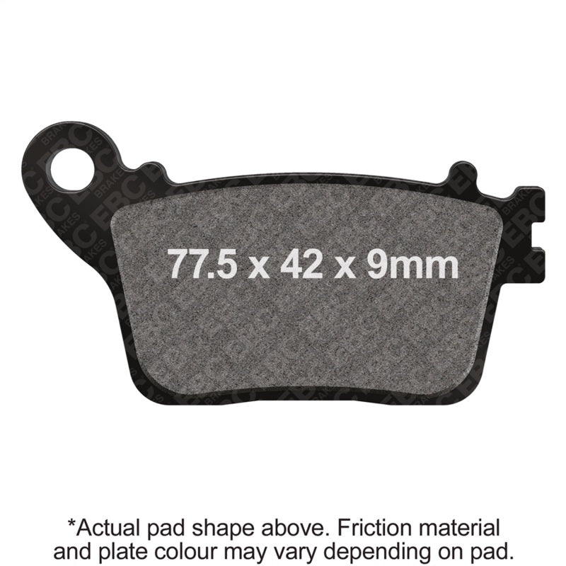EBC 01-17 Honda CBR 600 RR Rear Right Sintered HH Brake Pads