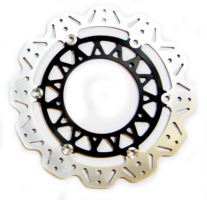 EBC 04-06 Yamaha YZF-R1 5VY Front Left/Right Vee Floating Black Rotor
