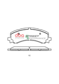 DBA 21-23 Ford F-150 (Excl Max Towing) Front SP Performance Brake Pads