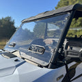 Seizmik 24+ Kawasaki Ridge Ranch Tool Less Windshield - Hardcoated
