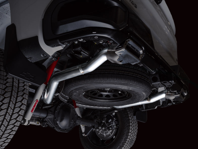 AWE 4th Gen GM 1500 6.2L Catback Split Rear Exit (w/ Bumper Cutouts) - OE Tips