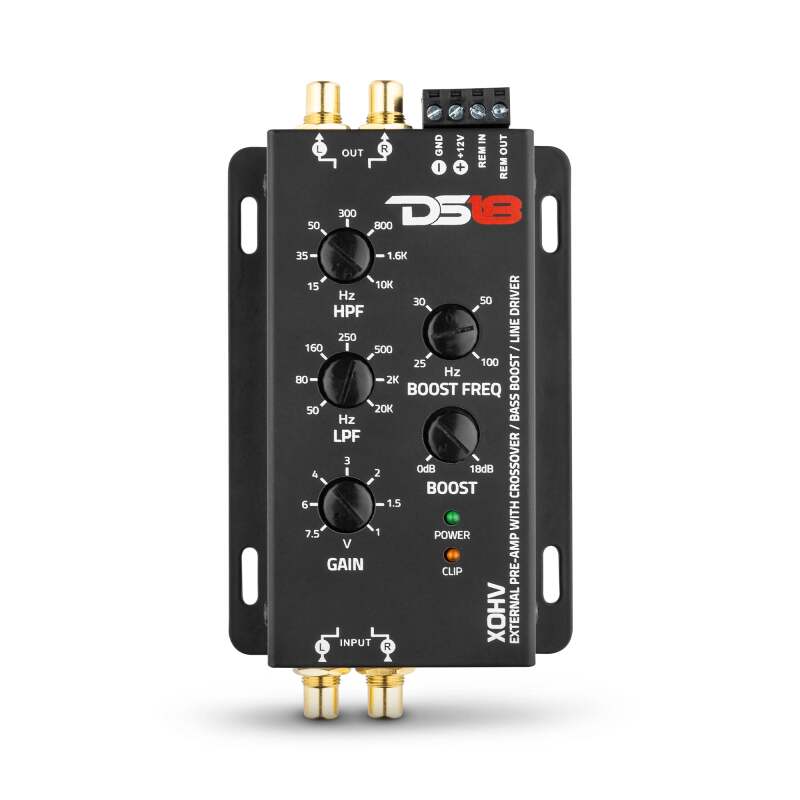 DS18 Pre-Amp w/ Crossover For High Volt Amplifier