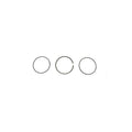 Athena 2009 Honda CRF R 450 96mm Bore Piston Ring Set (For Athena Piston)