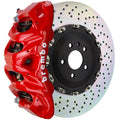 Brembo 15-20 F150 2WD/4WD (Excl Raptor)Fr GT BBK 8Pis Cast 412x38 2pc Rotor Drilled-Red