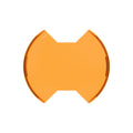 KC HiLiTES SlimLite 8in. LED Light Shield (Shield Only) - Amber