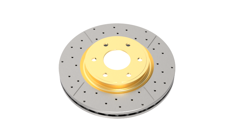 DBA 11-20 Dodge Durango (350mm Front Rotor) Front Drilled & Slotted Street Series Rotor