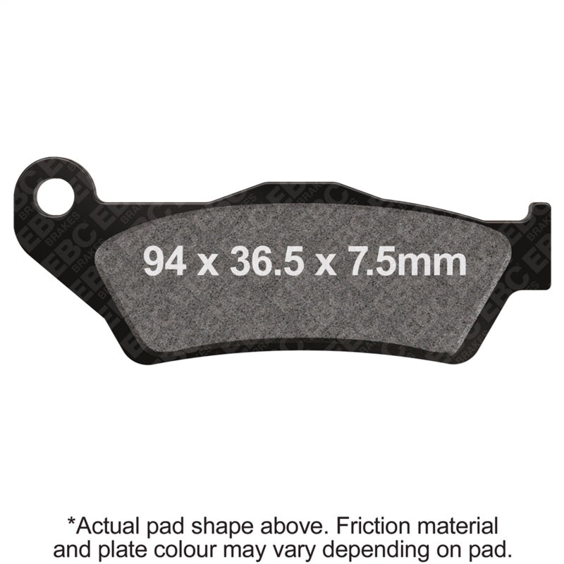 EBC 12-18 Yamaha GT 125 Hammerhead Front Left/Right FA-SFA-X Brake Pads