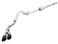AWE Tuning 4th Gen GM 1500 5.3L 0FG Catback Dual Side Exit (Flat Bumper) - Diamond Tips
