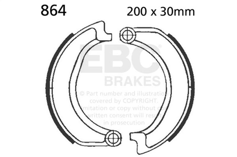 EBC 69-76 BMW R 50/5/60/5/60/6/75/5 Front Left FA-SFA-X Brake Pads