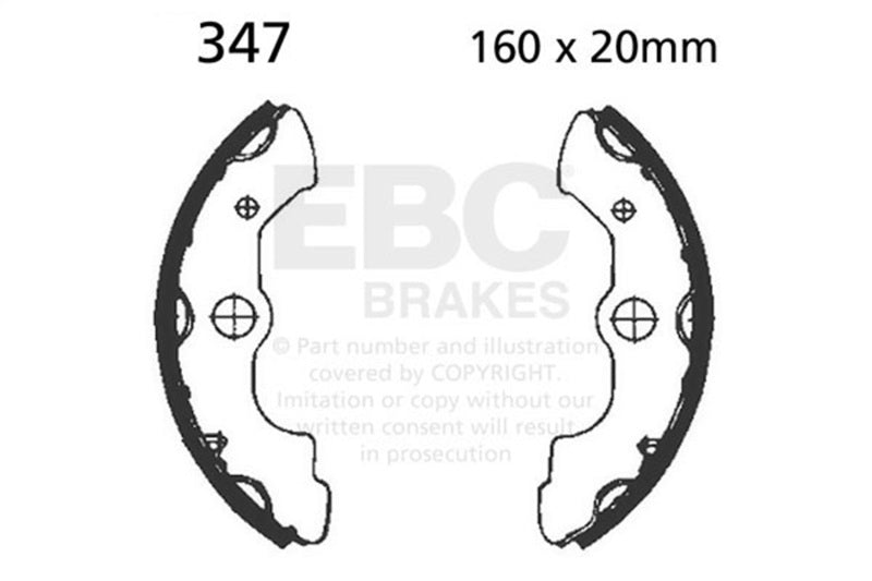 EBC 88-00 Honda TRX 300 Fourtrax 4WD Front Left/Right FA-SFA-X Brake Pads