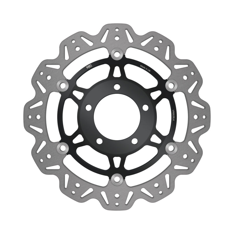 EBC 03-04 Triumph Hinckley Daytona 600 Front Left/Right Vee Floating Black Rotor