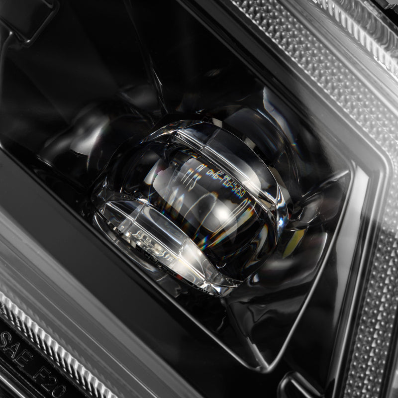 AlphaRex 19-23 Chevrolet Silverado 2500/3500HD DoubleTap Dual Color LED Projector Fog Lights