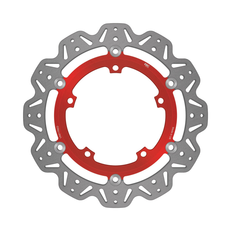 EBC 10-11 Triumph Hinckley Sprint GT 1050cc/ABS Front Left/Right Vee Floating Red Rotor