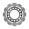 EBC 17-22 Yamaha YZF-R6 H 320mm Rotor Front Left/Right Vee Floating Black Rotor