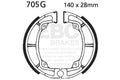 EBC 86-88 Kawasaki KLF 185 Bayou Front Left/Right Sintered HH Brake Pads