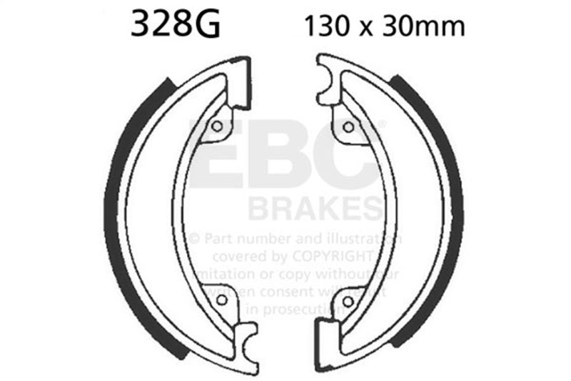 EBC 1982 Honda CR 250 RC Front Left Sintered HH/R Brake Pads