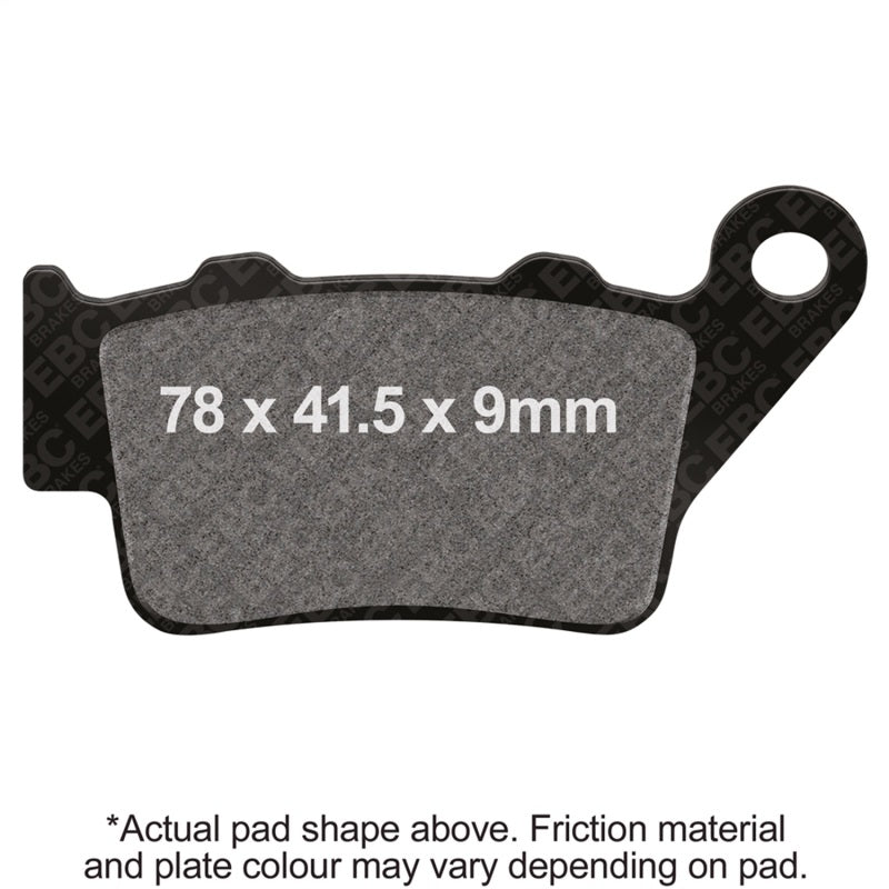 EBC 20-23 Harley-Davidson Touring RA 1250 Pan America Adventure Rear Right Sintered R/HH Brake Pads